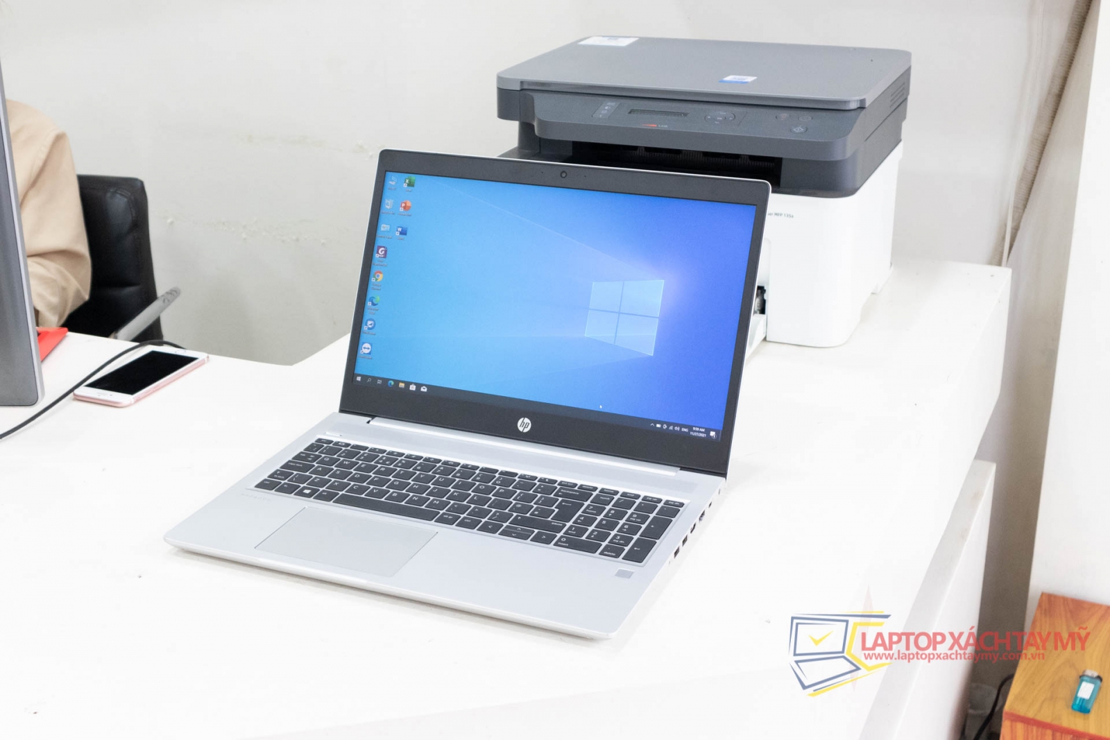 HP Probook 450 G6 - Intel I5 8265U, Ram 16G, SSD 256Gb, HDD 500Gb