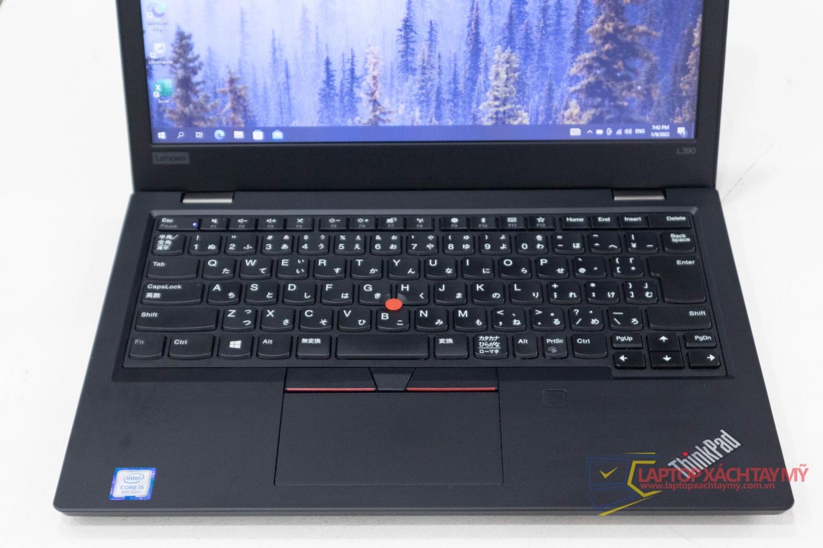 Lenovo Thinkpad L390 - Intel I5 8265U, Ram 8G, SSD 256G. Võ Nhôm